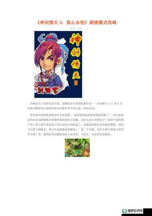 神剑情天3英雄模式深度解析，掌握资源管理艺术的全攻略
