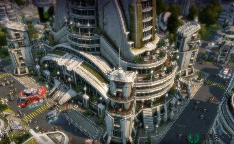 纪元2070，探索未来城市建筑艺术，构建梦想中的高科技都市