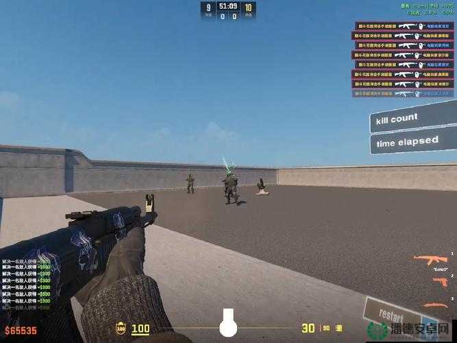 挑战极限CSGO创意工坊最全练枪图大盘点，助你枪法突飞猛进
